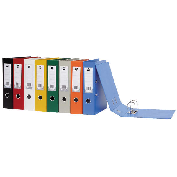 Lever Arch File PVC Bantex A4 70mm White